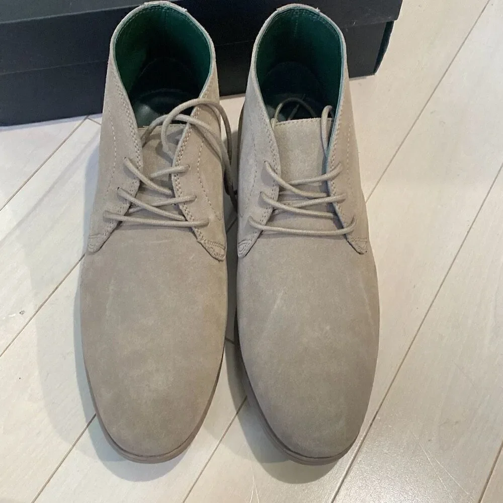 Fibonacci Footwear Men's The Abbacis Chukka Boots Stone Tan Size 10.5
